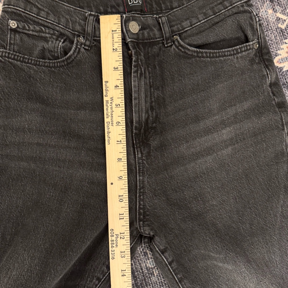 BDG Urban Outfitters Black Denim Stretch Cowboy Jeans Size 29 - Picture 10 of 11